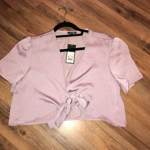 Silky Crop Top